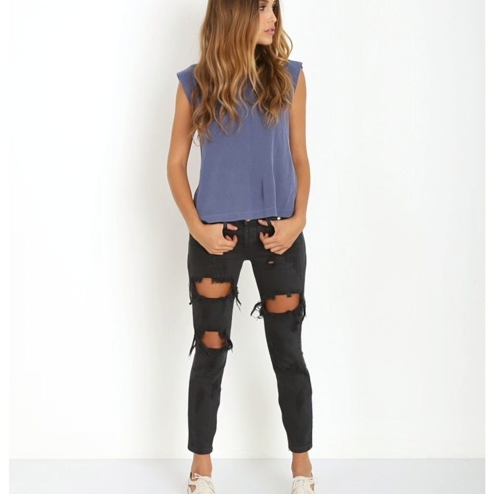 One Teaspoon | Trashed Free Bird Jeans